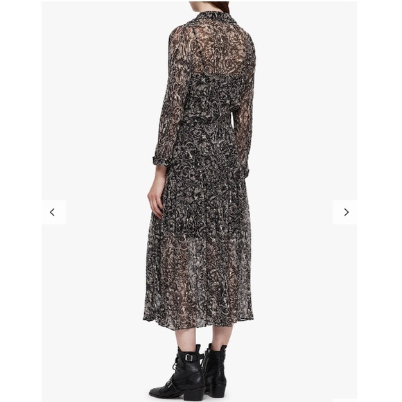 AllSaints ‘Eley’ midi dress. - Picture 4 of 16